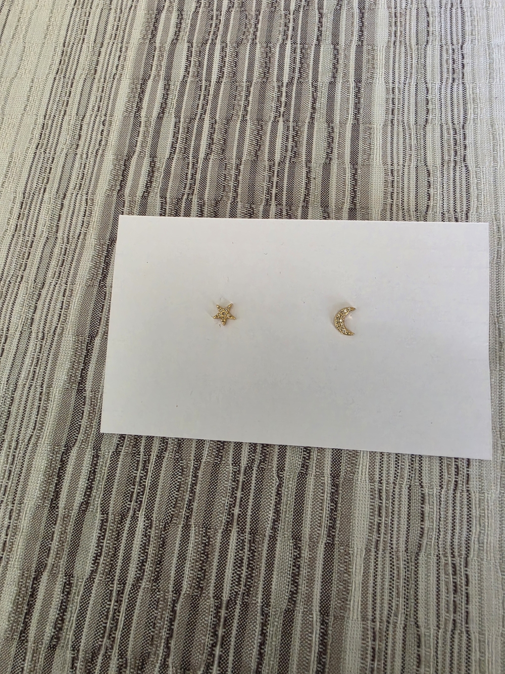 Kate Spade Gold Star and Moon Stud Earrings - Women Jewelry